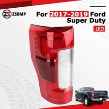 LED Tail Light For 2017-2019 Ford F-250 F-350 Super Duty w/Bulb Driver Left Side