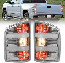 2007-2013 Silverado 1500 2007-2014 2500 3500 Tail Lights Compatible Replacement