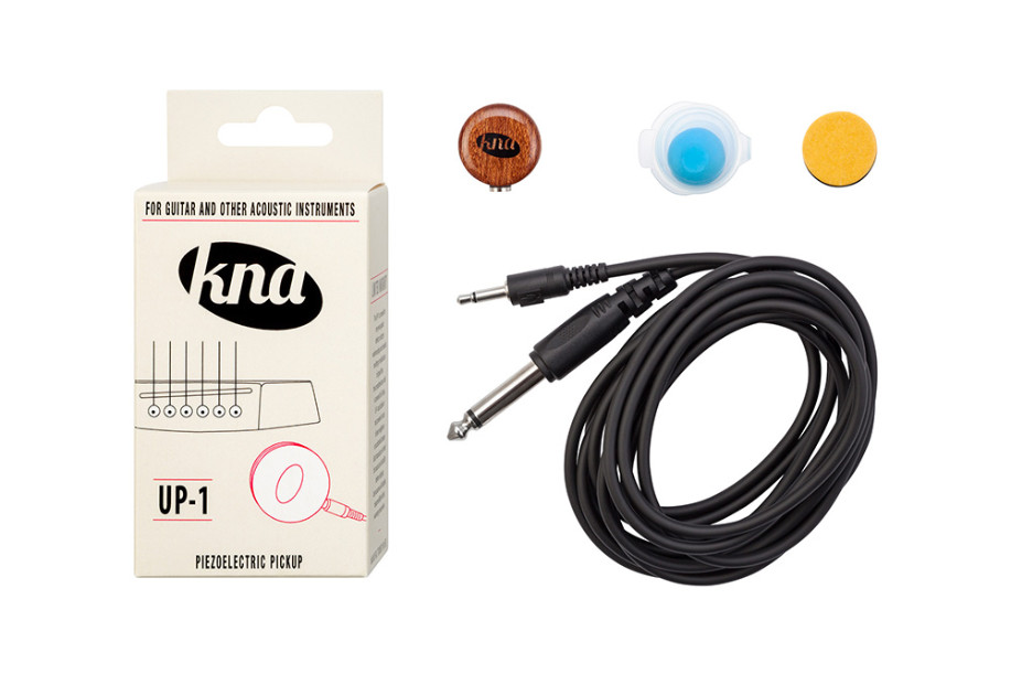KNA Pickups UP-1 Universal Stick-on Piezo Acoustic, 1/8'' to 1/4'' Pickup