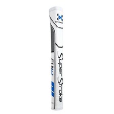 New SuperStroke Traxion Claw 2.0 Putter Grip Blue / White / Gray