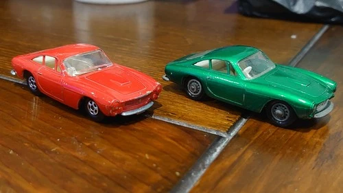 2 Vintage Matchbox Superfast & Regular wheels Ferrari Berlinetta diecast cars