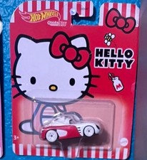 Hot Wheels Hello Kitty Character Cars 164 Diecast Car Redwhite Unopened Hot Wheels Hello Kitty Character Cars 164 Diecast Car Redwhite Unopened