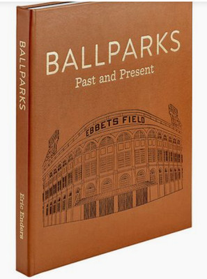 ONE KINGS LANE-Ballparks Past and Present Leather Edition Book