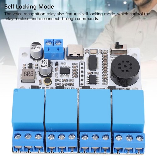 Audio Relay Voice Recognition Relay Jog And Self Locking Mode US516P6 Chip For - Picture 12 of 24