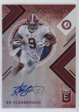 2018 Elite Draft Picks Chain Reaction Signatures /25 Bo Scarbrough #5 Auto 0ja2