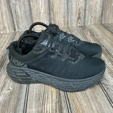 Hoka One One Gaviota 2 Womens Size 9 D (Wide) Running Shoes Black