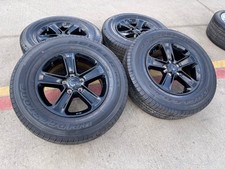 18 Jeep Wrangler Altitude Black Oem Wheels Rims 9255 9221 Tires Bridgestone
