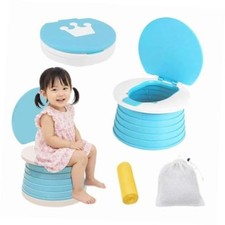 Portable Potty for Toddler Travel Foldable Potty Seat for Toddler Training