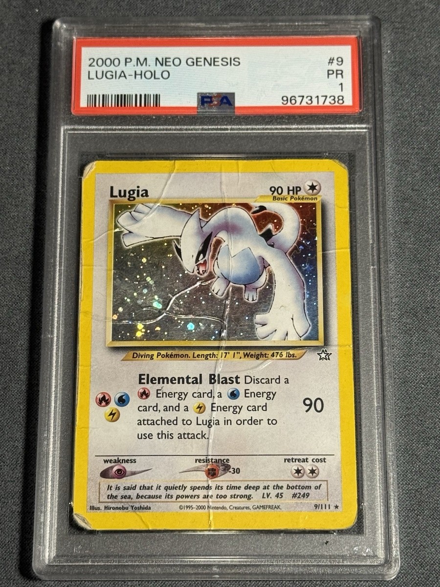 Lugia ルギア　ポケモンカード　9/111 英語版 Lugia 9/111 Neo Genesis Holo for sale online | eBay