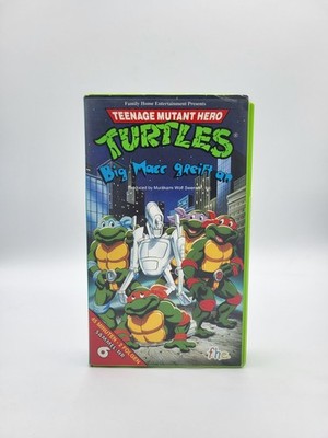 Teenage Mutant Hero Turtles VHS Nr. 6 Big Macc greift an VCL