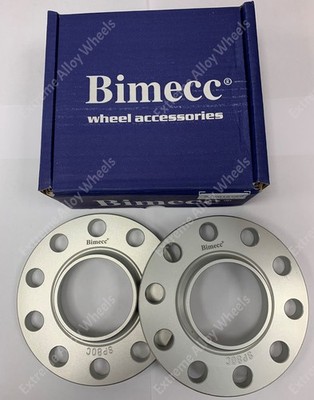 Bimecc 20mm Wheel Spacers Fits Original Audi Q2 Q3 Q4 Alloys 5x112 57.1