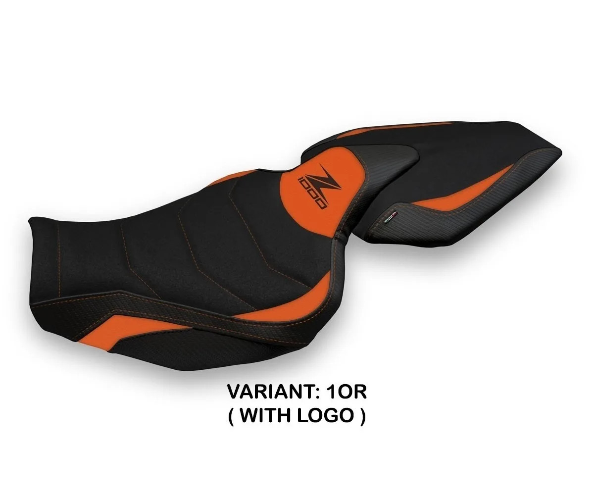 Seat saddle cover Hedemora 1 Ultragrip Orange TPZ KAWASAKI Z 1000 2014 2020 dp