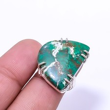 Cuprite Chrysocolla -Africa 925 Sterling Silver Ring 8.5 R9, Christmas Gift