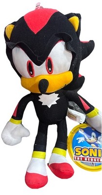 TOY FACTORY SONIC THE HEDGEHOG 3 MOVIE 13  SHADOW PLUSH TOY! NWT!