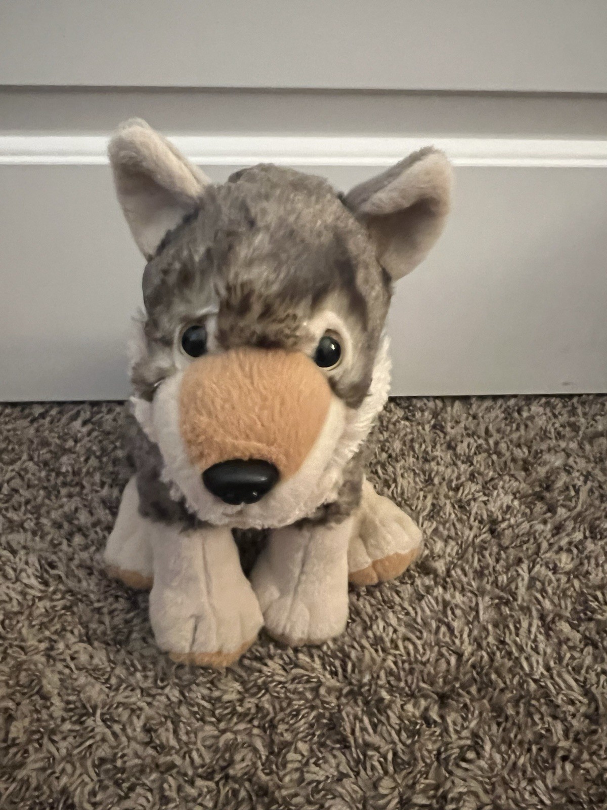 Wild Republic 12” Gray TIMBER WOLF Authentic Stuffed Animal
