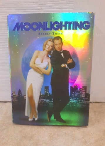 Moonlighting - Season 3 (DVD, 2006, 4-Disc Set) Bruce Willis Cybill Shepherd - Picture 1 of 5