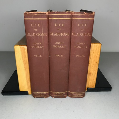 #ad #ad 1903 THE LIFE OF WILLIAM EWART GLADSTONE Volumes I II amp; III J. Morley VINTAGE $37.50