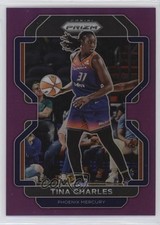 2022 Panini Prizm WNBA Purple Prizm 92/99 Tina Charles #106 12v9