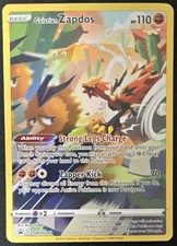 Galarian Zapdos SWSH283 Black Star Promos Full Art Holo Pokémon TCG 2023 NM