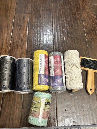 Macrame Cord Lot Mixed mm Cording Brush