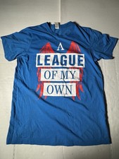 Pre Owned Good Zumba Wear T Shirt Printed Blue Red Unisex Size Medium / Large