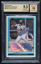2009 Bowman Retail Prospect Buster Posey #BPA-BP BGS 9.5 GEM MINT Auto q4j