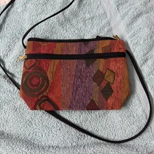 DANNY K Crossbody Purse Handbag Multicolored Made in USA