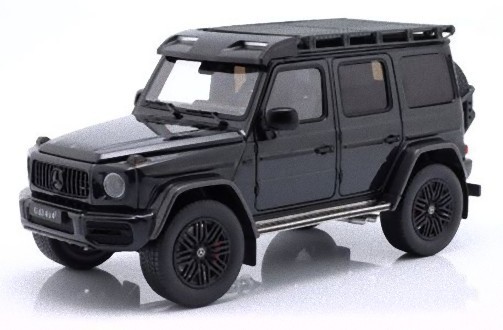 Mercedes AMG G63 W463 4x4 2022 Iscale 180054 voiture miniature 1/18 noir