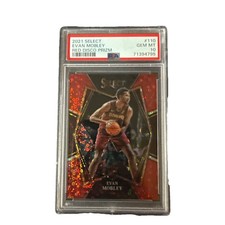 2021-22 Panini Select - Premier Level Evan Mobley #110 Red Disco Prizm /49 (RC)