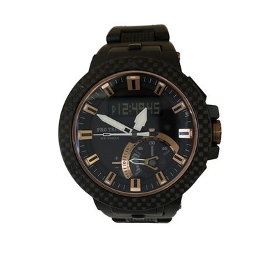 Casio Pro Trek PRW-7000X-1JR Carbon Fiber Special Model Multi Band 6 Black Watch