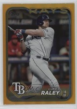 2024 Topps Series 1 Gold Foil Luke Raley #181 1pk2