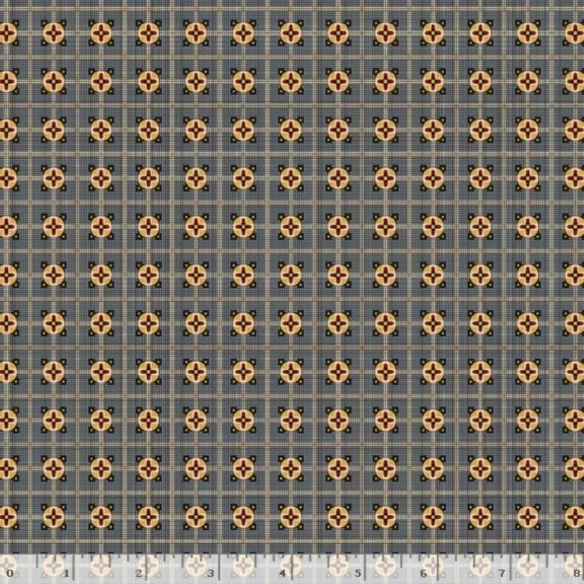 Patio ~ 'Vestidos' Judie Rothermel Geométrico $3.99 Envío CUALQUIER Cantidad Tela Foto 2 de 4