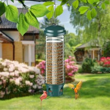 Wild Bird Feeder Hanging for Garden Yard Bird Feeder for Outside Squirrel Proof