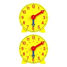 Teaching Clock Development Toy Telling Time for Kindergarten Preschool