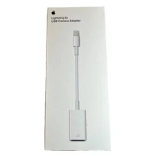 New Sealed Apple MD821AM/A Lightning to USB Camera Adapter