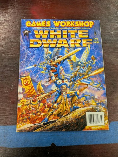 Revista Enana Blanca Games Workshop 171 Space Marine Dark Millennium WFB 40K - Imagen 1 de 5