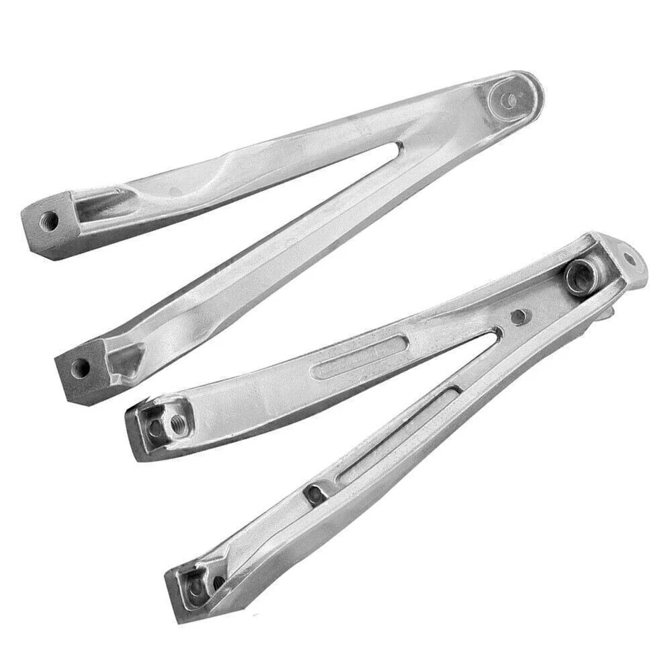 Passenger Rear Footrests Footpegs Brackets Fit YAMAHA 04 05 06 07 08 YZF R1 - Image 4 of 4