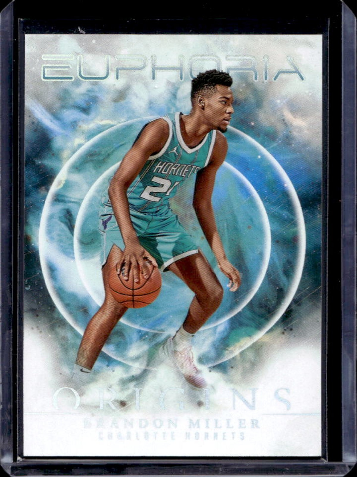 2023-24 Origins Brandon Miller Euphoria Rookie RC #5 Hornets