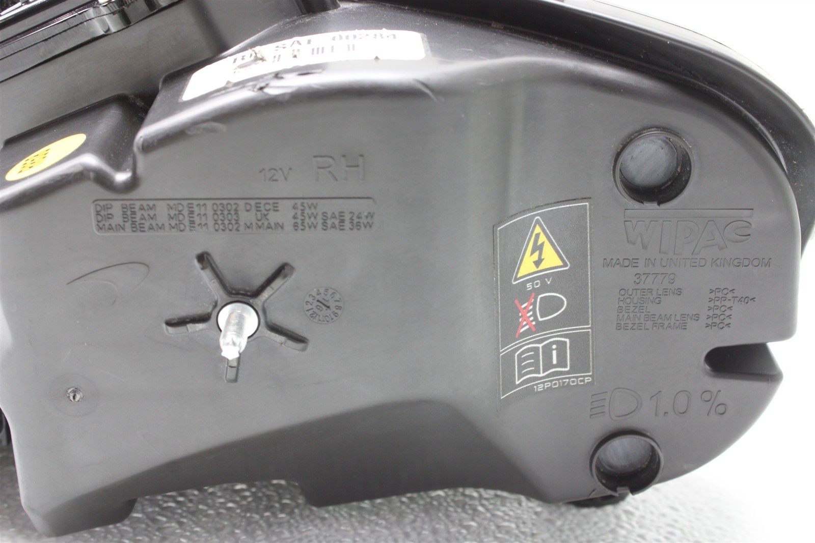 McLaren Artura 2025 Right Headlight P/N 14AD780CP