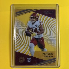 2020 Panini Chronicles - Clear Vision Rookies Antonio Gibson #CV-10 (RC)