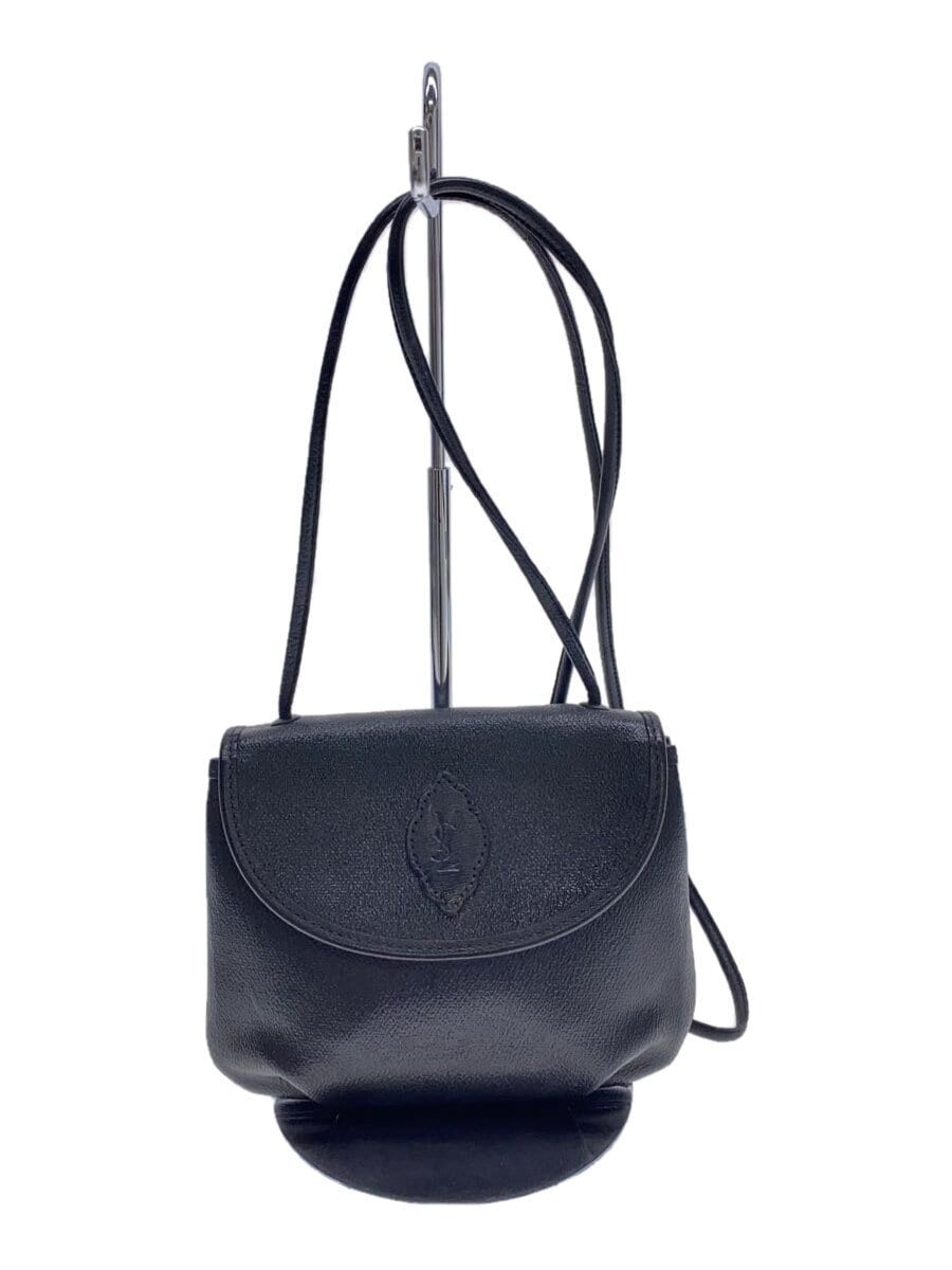 Borsa a tracolla YVES SAINT LAURENT in pelle nera tinta unita