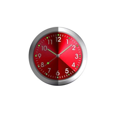 Mini Uhr Auto Uhr Armaturenbrett Luftauslassclip Car Clock Leuchtend 40x40x8mm