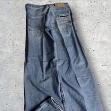 Nautica Y2K Baggy Jeans Men Loose Fit Relaxed Skater 30/32
