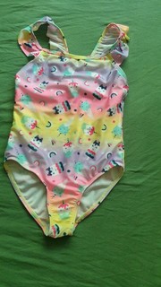 Badeanzug Gr 122 128 Neu