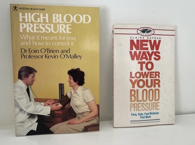 #ad High Blood Pressure Dr Eoin O#x27;Brien Prof. Kevin O#x27;Malley x 2 Books AU $25.90