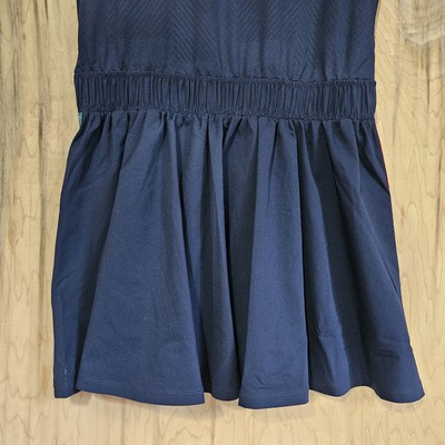 Lacoste Sports Navy Blue Sleeveless Sportswear Tennis Dress