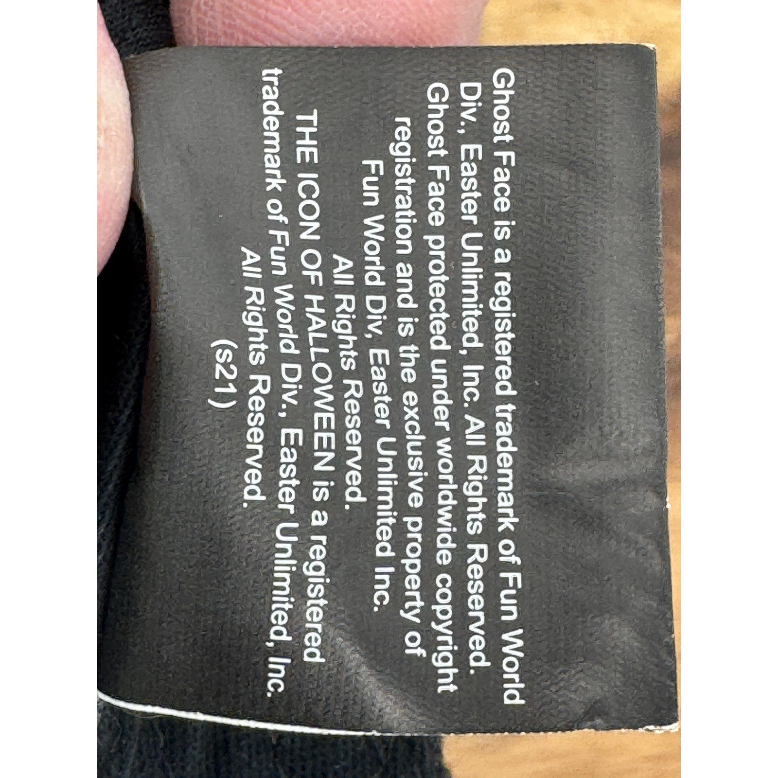 Bioworld Scream Ghost Face Patch Hat Cap Black Sn… - image 16