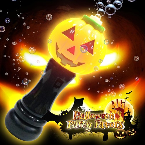 Halloween Bubble Blower Wand, Automatic Light Up Handheld Bubble Machine, 2 P... - Picture 4 of 9