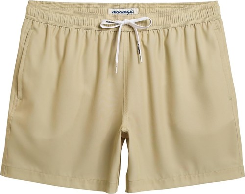 Herren Vintage Badehose 4 Wege Stretch schnelltrocknend Boardshorts mit Netzfutter - Bild 4 von 47
