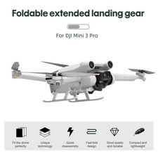 Lightweight Heightened Landing Gear Extended Leg Protector For DJI Mini 3 Pro